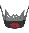 VISERA BELL MOTO-9 INFANTIL GLORY NEGRO MATE/GRIS