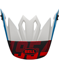 VISERA BELL MX-9 MIPS STRIKE NEGRO/AZUL/BLANCO