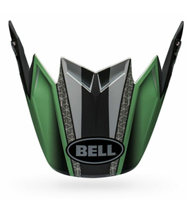 VISERA BELL MOTO-9 FLEX HOUND VERDE/BLANCO/NEGRO