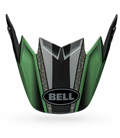 VISERA BELL MOTO-9 FLEX HOUND VERDE/BLANCO/NEGRO