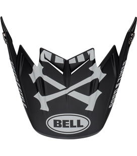 VISERA BELL MOTO-9 FLEX FASTHOUSE WRWF NEGRO/BLANCO/ROJO