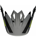 VISERA BELL MX-9 MIPS SEVEN EQUALIZER GRIS/NEGRO/A.FLÚOR