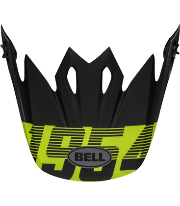 VISERA BELL MX-9 MIPS STRIKE GRIS/NEGRO/A.FLÚOR