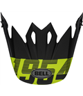 VISERA BELL MX-9 MIPS STRIKE GRIS/NEGRO/A.FLÚOR