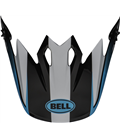 VISERA BELL MX-9 MIPS DASH BLANCO/AZUL/ROJO