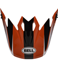 VISERA BELL MX-9 MIPS DASH ROJO/NEGRO