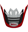 VISERA BELL MOTO-9 MIPS PROPHECY BLANCO/ROJO/NEGRO