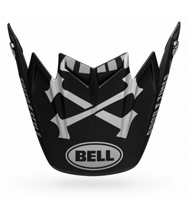 VISERA BELL MOTO-9 FLEX FASTHOUSE WRWF NEGRO/BLANCO/GRIS