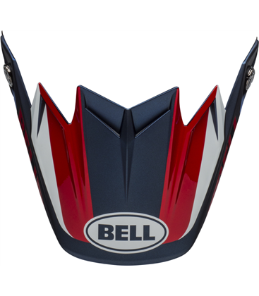 VISERA BELL MOTO-9 FLEX DIVISION BLANCO/AZUL/ROJO