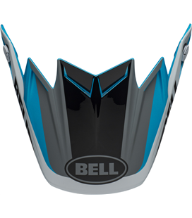 VISERA BELL MOTO-9 FLEX DIVISION BLANCO/NEGRO/AZUL