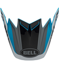 VISERA BELL MOTO-9 FLEX DIVISION BLANCO/NEGRO/AZUL