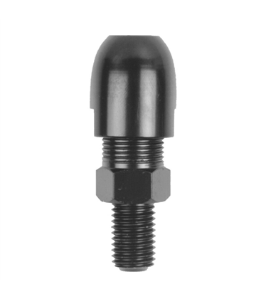 Adaptador-pinza M8/125 Rosca Izquierda negro