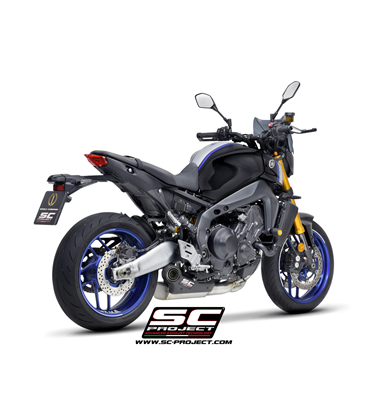 YAMAHA MT-09 (2021 - 2023) SILENCIADOR STR-1 ACERO INOX  SC PROJECT