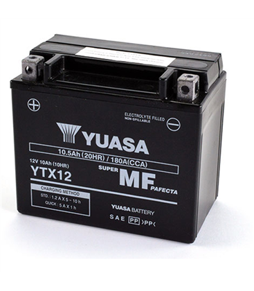 Daelim VL Daystar FI 125 2008-2016 Bateria YUASA Precargadas sin Mant.