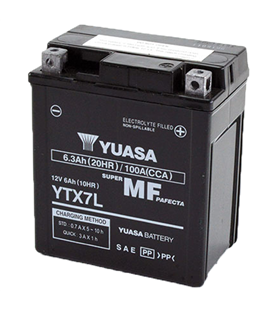 Derbi GPR 4T 125 2009-2013 Bateria YUASA Precargadas sin Mant.