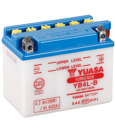 Derbi GPR R E2 50 2012-2013 Bateria YUASA Baterías Liq