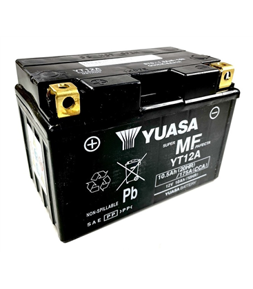 Kawasaki ER6 F 650 2012-2016 Bateria YUASA Precargadas sin Mant.