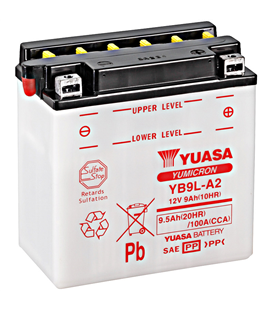 Kawasaki GPZ (EX305A) 305 1983-1983 Bateria YUASA Yumicron