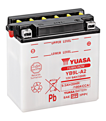 Kawasaki GPZ (EX305A) 305 1983-1983 Bateria YUASA Yumicron
