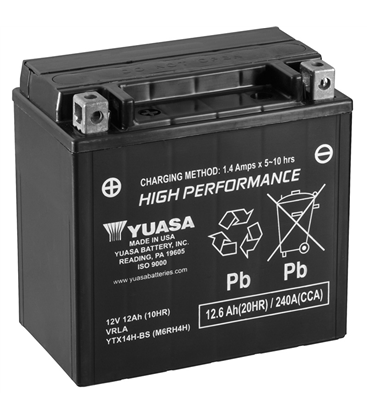 Kawasaki GPZ (ZX1100E) 1100 1995-1998 Bateria YUASA Alto Rendimiento