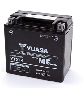 Kawasaki GPZ ABS 1100 1996-1997 Bateria YUASA Precargadas sin Mant.