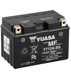 Kawasaki J 300 ABS 2014-2015 Bateria YUASA Sin Mantenimiento