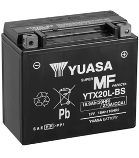 Kawasaki JT STX-12F 1200 2004-2007 Bateria YUASA Sin Mantenimiento