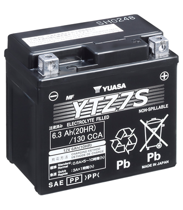 Keeway Speed 150 2006-2006 Bateria YUASA Precargadas sin Mant.
