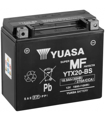 Moto Guzzi California Touring ABS (LVA02/LVA03) 1400 2013-2020 Bateria YUASA Sin Mantenimiento