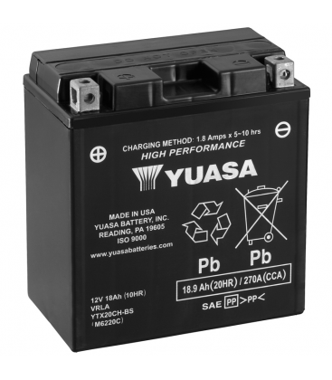 Moto Guzzi Griso 8V (LSE/LSE03) 1200 2007-2014 Bateria YUASA Alto Rendimiento
