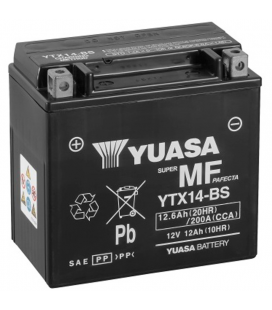 Piaggio Beverly Tourer Euro3 (M34400) 400 2008-2011 Bateria YUASA Sin Mantenimiento