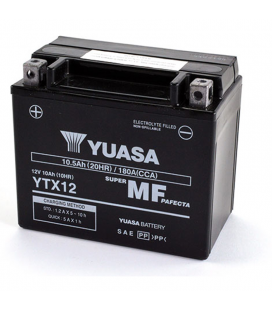 Piaggio Carnaby Cruiser (M60400) 300 2009-2012 Bateria YUASA Precargadas sin Mant.
