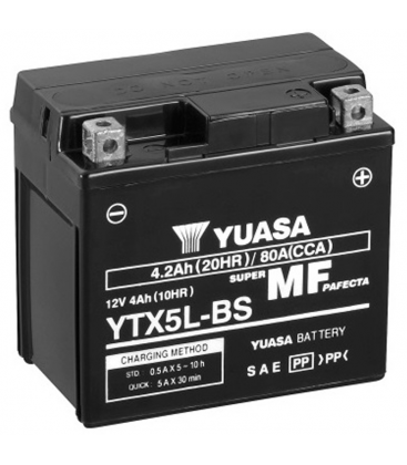 Sherco SEF Factory 450 2019-2021 Bateria YUASA Sin Mantenimiento