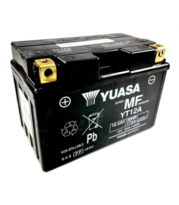Suzuki Burgman 400 2010-2017 Bateria YUASA Precargadas sin Mant.