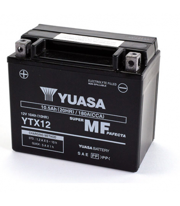 Suzuki DL V Strom ABS Euro4 650 2017-2020 Bateria YUASA Precargadas sin Mant.