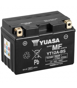 SYM GTS Joy Max I 300 2012-2014 Bateria YUASA Sin Mantenimiento