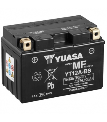SYM GTS Joy Max Z+ Euro5 300 2021-2023 Bateria YUASA Sin Mantenimiento