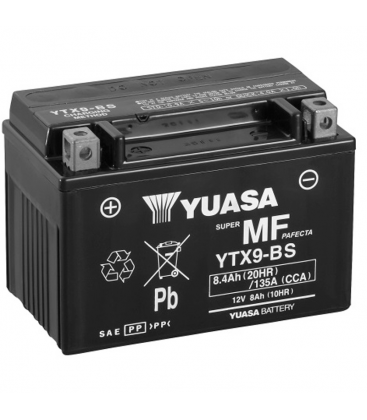 SYM HD E2 200 2003-2004 Bateria YUASA Sin Mantenimiento