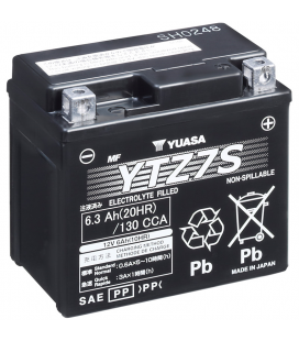 SYM Jet Sport X R 2T 50 2006-2013 Bateria YUASA Precargadas sin Mant.