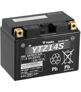 SYM Maxsym I Euro4 400 2017-2020 Bateria YUASA Precargadas sin Mant.
