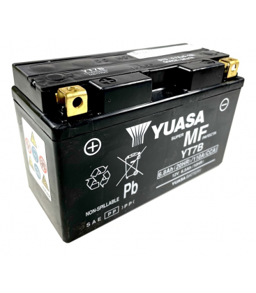 Yamaha Cygnus Euro3 125 2014-2016 Bateria YUASA Precargadas sin Mant.
