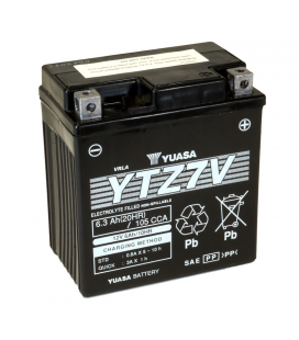 Yamaha D'ELIGHT Euro 5 125 2021-2021 Bateria YUASA Precargadas sin Mant.