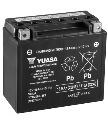 Yamaha Kodiak EPS Euro5 700 2021-2022 Bateria YUASA Alto Rendimiento