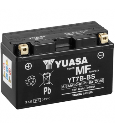 Yamaha Xenter IE 4T LC Euro4 125 2018-2020 Bateria YUASA Sin Mantenimiento