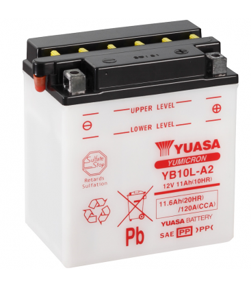 Yamaha XV Virago 250 1988-1998 Bateria YUASA Yumicron