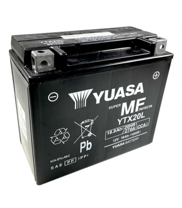 Yamaha YFM Grizzly 660 2002-2008 Bateria YUASA Precargadas sin Mant.