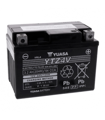 Yamaha YZF R 125 2019-2020 Bateria YUASA Convencionales