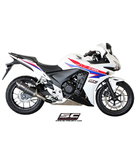 HONDA CBR500R (2012 - 2016) SILENCIADOR OVAL CARBONO SC PROJECT