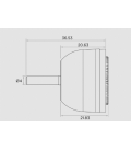 Tapa de cabezal QUAD LOCK 360 - MAG™