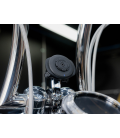 Soporte de smartphone para manillar QUAD LOCK Pro Chrome - Largo para manillares FATBAR / Special CUSTOM